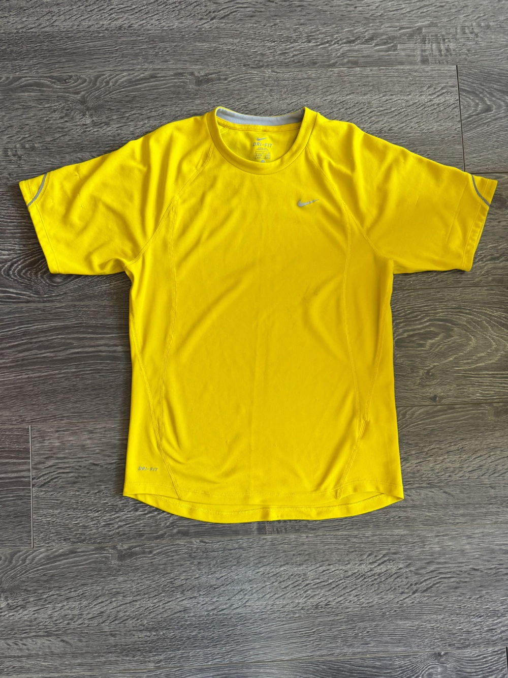 Pick 3 items for $10. Nike Men’s Yellow Short Sleeve Dri-FIT Tee